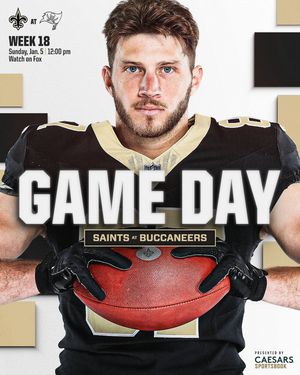 Image post by @saints on Instagram