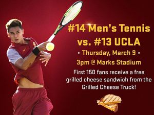 Image post by @uscmenstennis on Instagram
