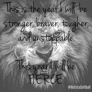 Image post by @hofstrasoftball on Instagram