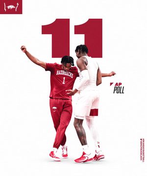 Image post by @RazorbackMBBRec on Twitter