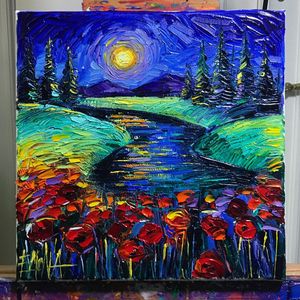 Image post by @monaedulescoart on Instagram