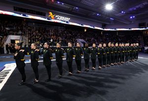 Image post by @IowaGymnastics on Twitter