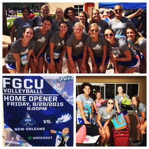 Image post by @fgcu_vb on Instagram