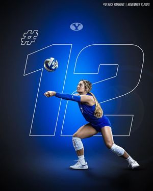 Image post by @BYUwvolleyball on Facebook