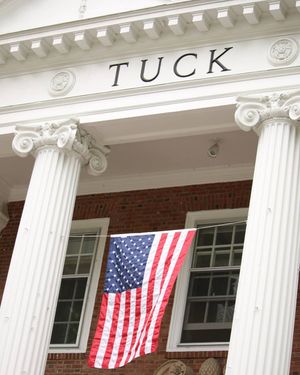 Image post by @tuckschool on Instagram