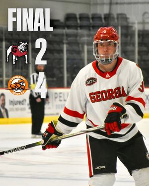 Image post by @UGAHockey on Twitter/X