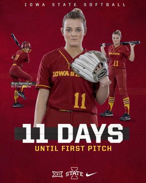 Image post by @iowastatesoftball on Instagram