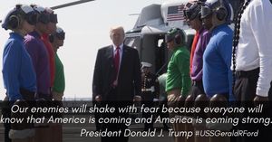 Image post by @realdonaldtrump on Instagram