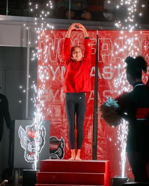 Image post by @wolfpackgymnastics on Instagram