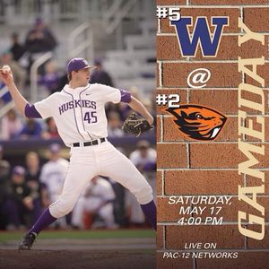 Image post by @uw_baseball on Instagram