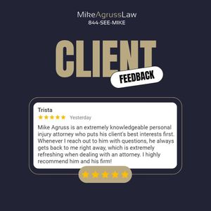 Image post by @mikeagrusslaw on Instagram