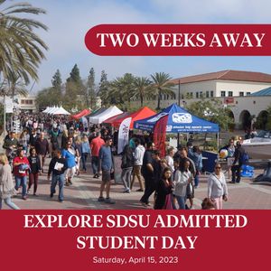 Image post by @sdsuadmissions on Instagram