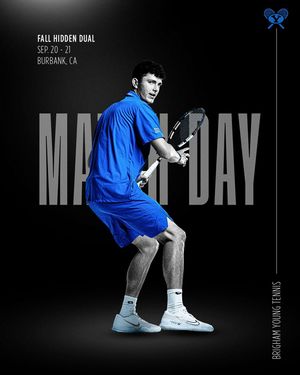 Image post by @byumtennis on Instagram