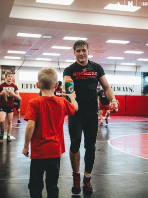 Image post by @HuskerWrestling on Twitter