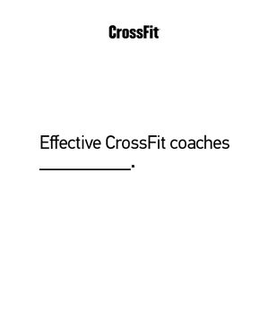 Image post by @crossfit on Instagram