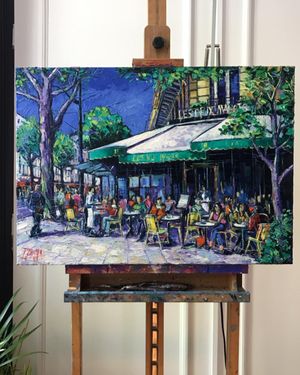 Image post by @monaedulescoart on Instagram