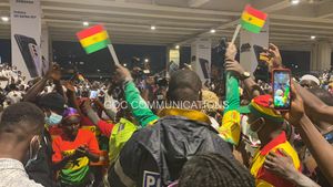 Image post by @GhanaOlympic on Twitter