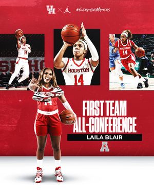 Image post by @UHCougarWBB on Twitter