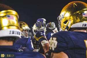 Image post by @ndfootball on Instagram
