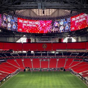 Image post by @mercedesbenzstadium on Instagram