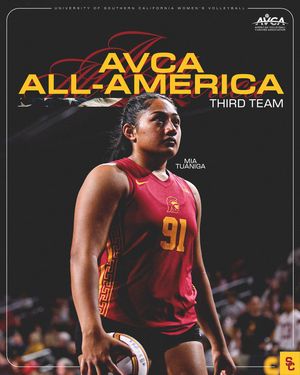 Image post by @uscwomensvolley on Instagram