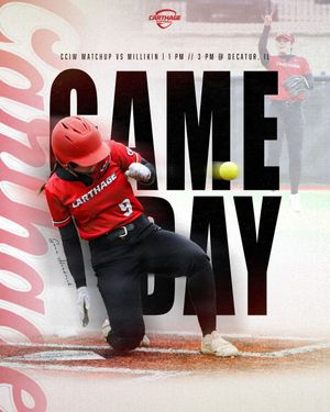 Image post by @carthagesoftball on Instagram