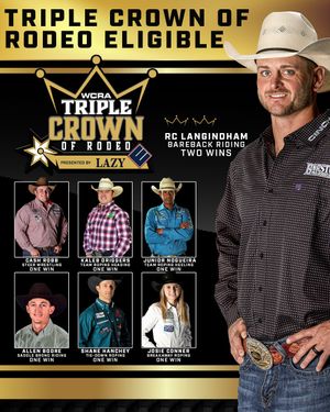 Image post by @wcrarodeo on Instagram