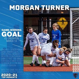Image post by @depaulwsoc on Instagram