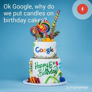 Image post by @google on Instagram