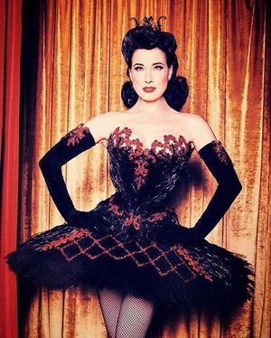 Image post by @ditavonteese on Instagram