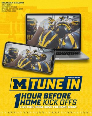 Image post by @umichathletics on Instagram