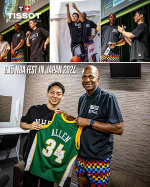 Image post by @nbajpn on Instagram