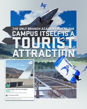 Image post by @USAFRecruiting on Twitter