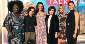 Image post by @TheTalkCBS on Twitter