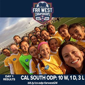 Image post by @calsouthsoccer on Instagram
