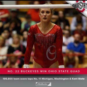 Image post by @ohiostatewgymnastics on Instagram