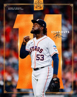 Image post by @astros on Instagram