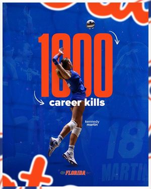 Image post by @GatorsVB on Twitter