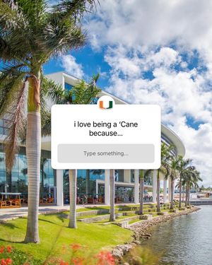 Image post by @univmiami on Instagram