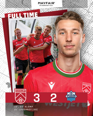 Image post by @cplcavalryfc on Instagram