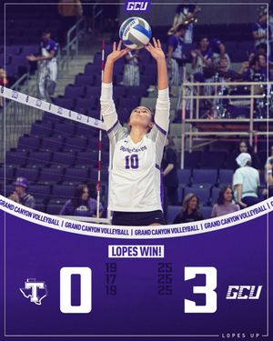 Image post by @GCU_WVolleyball on Twitter
