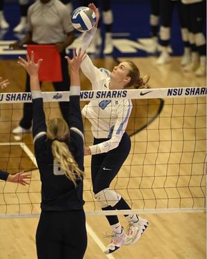 Image post by @nsu_vball on Instagram
