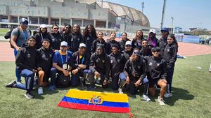 Video post by @ECUADORolimpico on Twitter