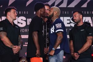 Image post by @MatchroomBoxing on Twitter