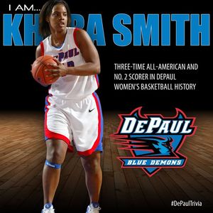 Image post by @DePaulBlueDemons on Facebook