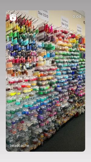 Video post by @beadcache on Facebook