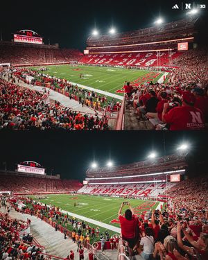 Image post by @huskers on Instagram