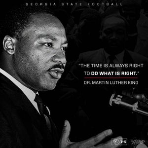 Image post by @gsu_football on Instagram