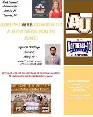Image post by @adelphi_wbb on Instagram