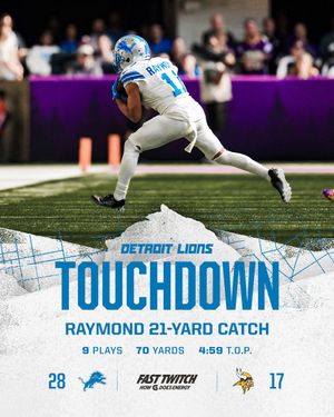 Image post by @Lions on Twitter